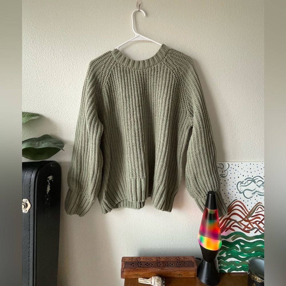 Green Sweater